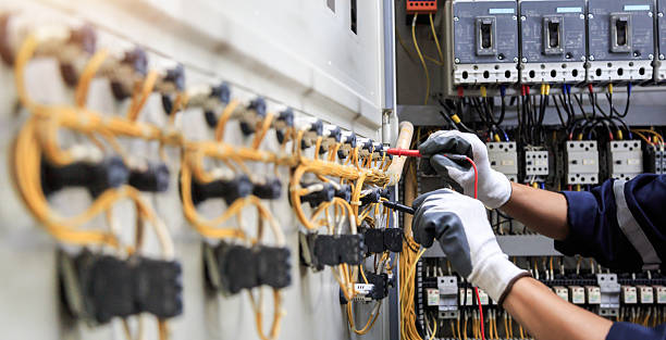 Professional Electrician technician working in Mead, CO